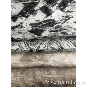 Tissu jacquard de rideau 100% polyester